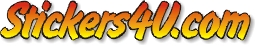 Custom Banners Stickers4U Logo
